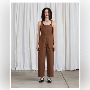 Ali Golden Fitted Overall Jumper in Copper